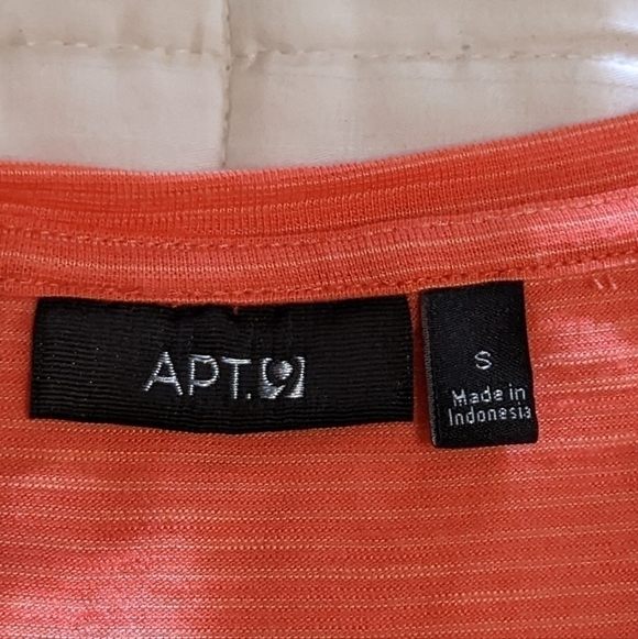 APT. 9 top with one flutter sleeve size small - Picture 2 of 5